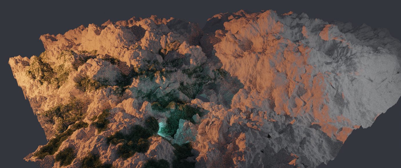 Rocky terrain concept 2