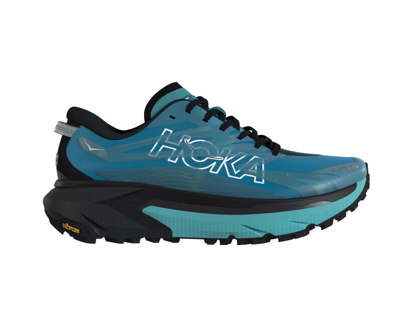 Mafate 5 Black Skyward Blue lateral