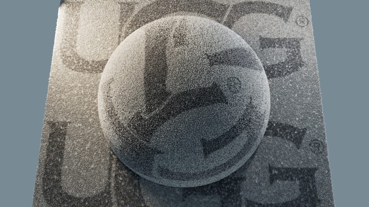 Grayscale fur texture test