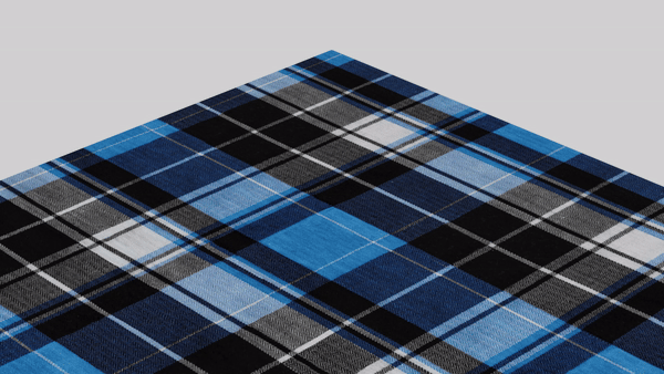 Dynamic cloth hair simulation animated demo
