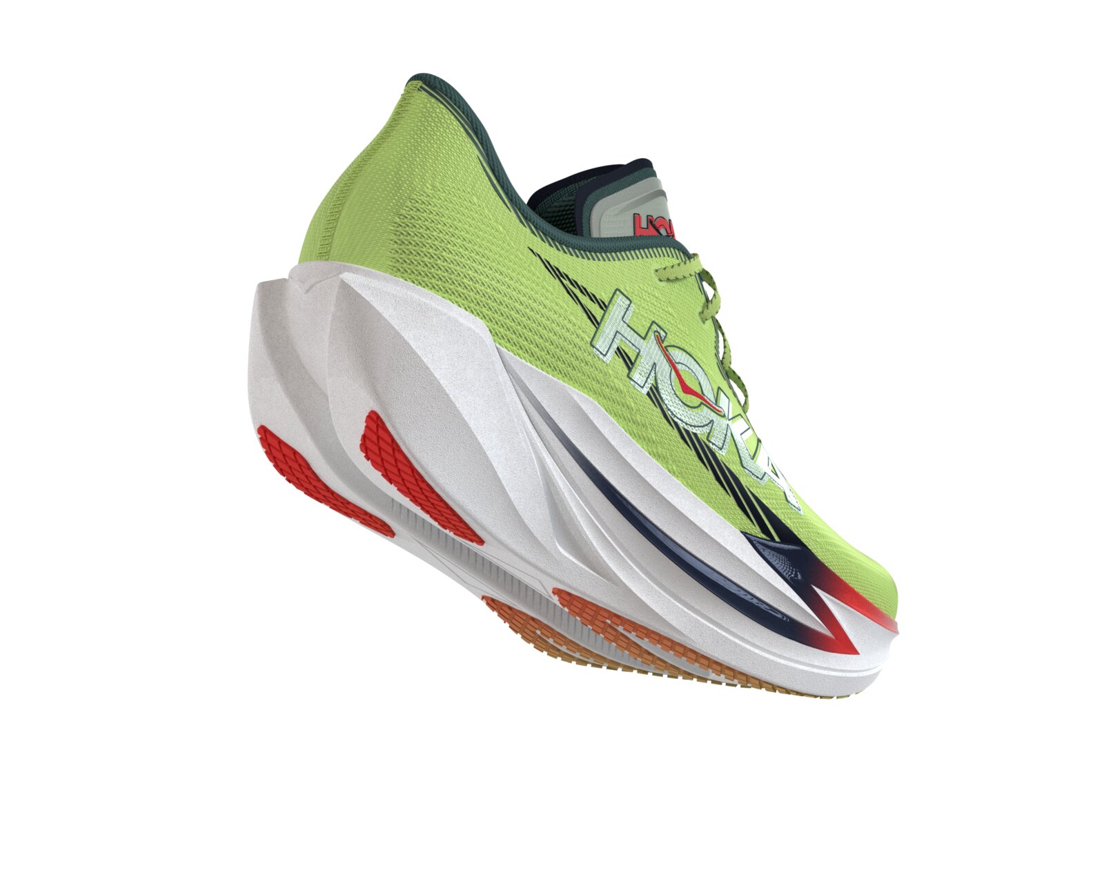 Cielo X1 3.0 Neon Yuzu Thyme lateral heel lifted