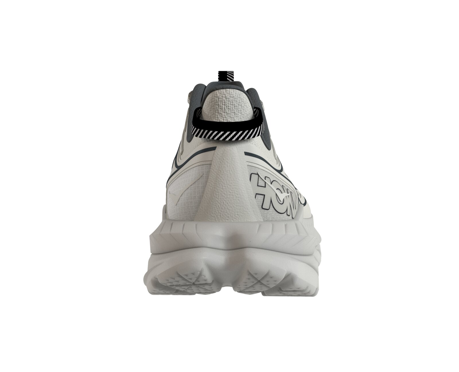Mach Remastered Eggshell Asphalt Grey heel