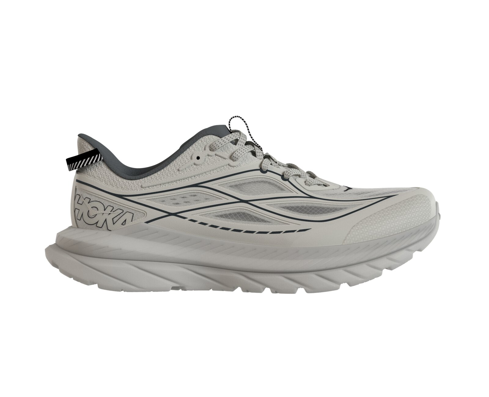 Mach Remastered Eggshell Asphalt Grey lateral