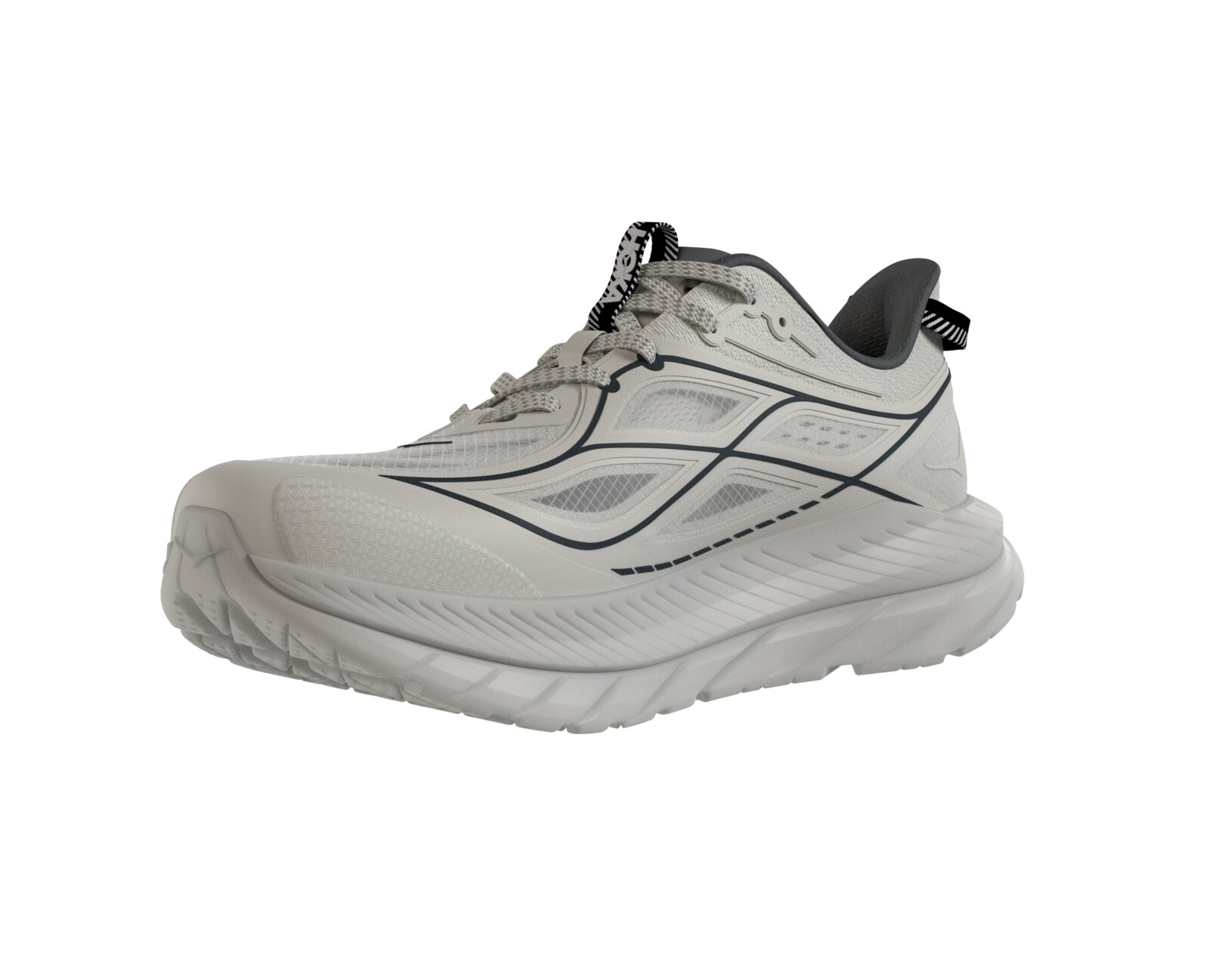 Mach Remastered Eggshell Asphalt Grey medial toe